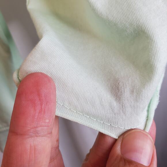 US Apparel Mint Florida Cropped Long Sleeve Tee, M - Picture 3 of 7